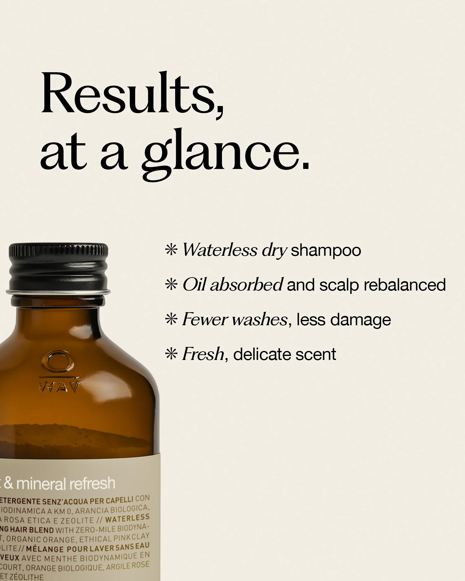 plant & mineral refresh dry shampoo - Image 2