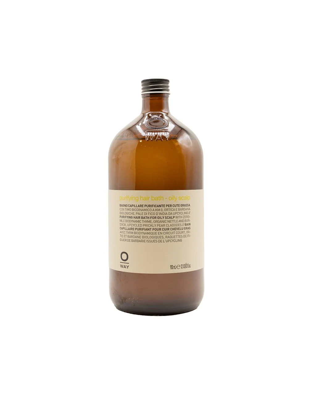 purifying hair bath for oily scalp (950 mL)
